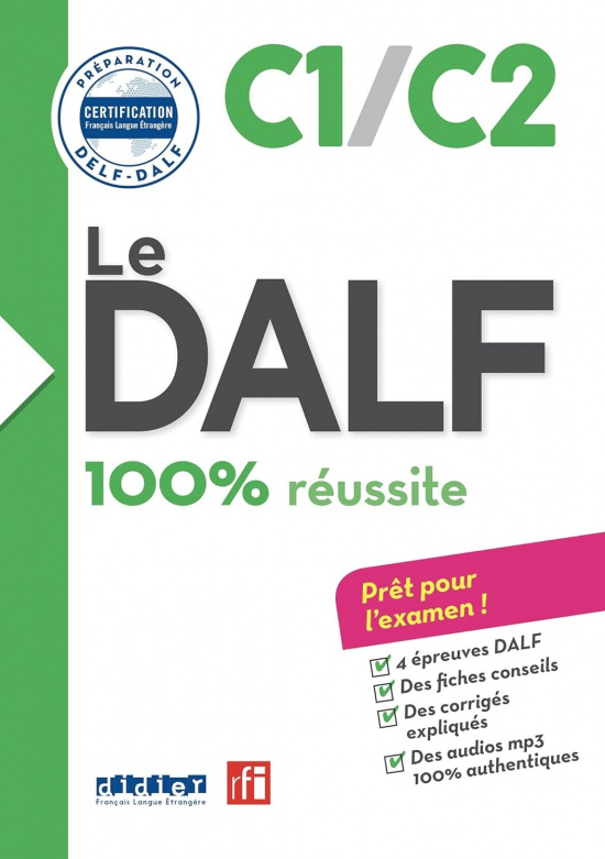 DALF C1-C2 100% réussite - Livre
