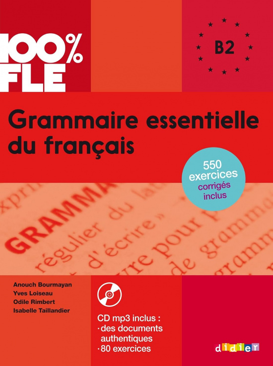 Grammaire essentielle du français B2 - Livre + CD