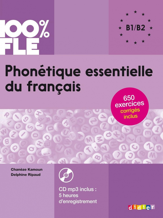 Phonétique essentielle du français B1/B2 - Livre + CD