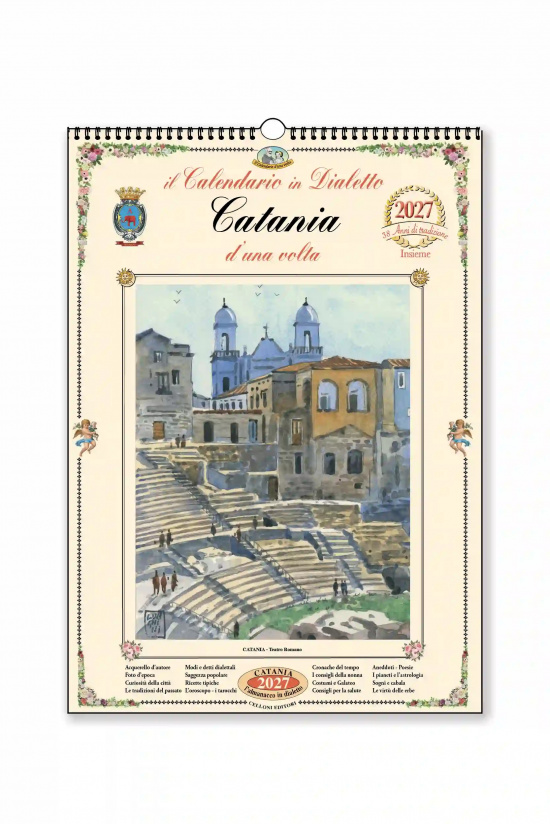 Calendario in dialetto Catania 2027