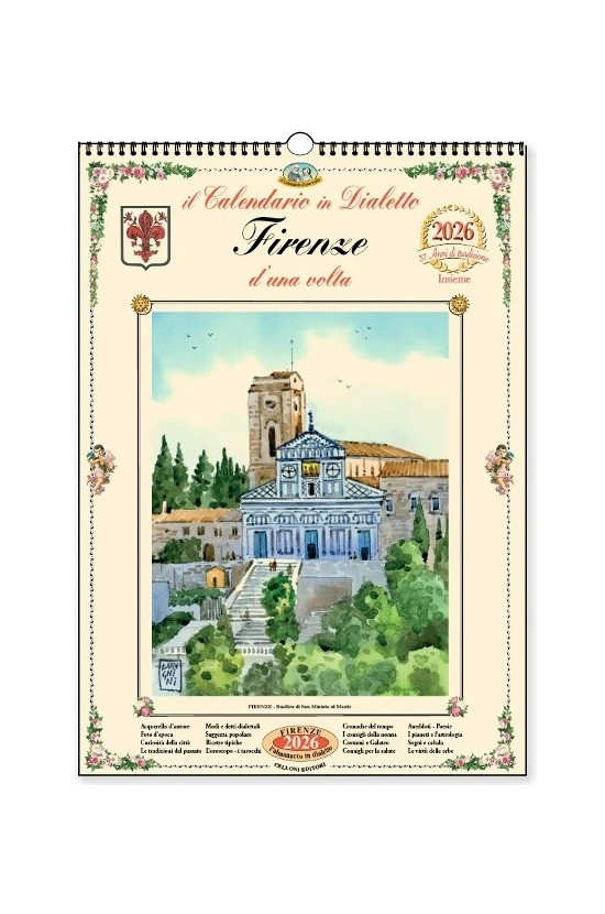 Calendario in dialetto Firenze 2026