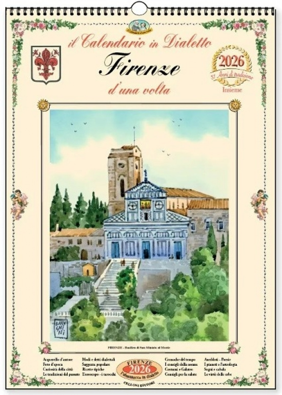 Calendario in dialetto Firenze 2026