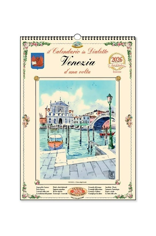 Calendario in dialetto Venezia 2026