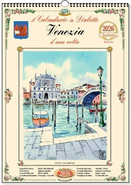 Calendario in dialetto Venezia 2026