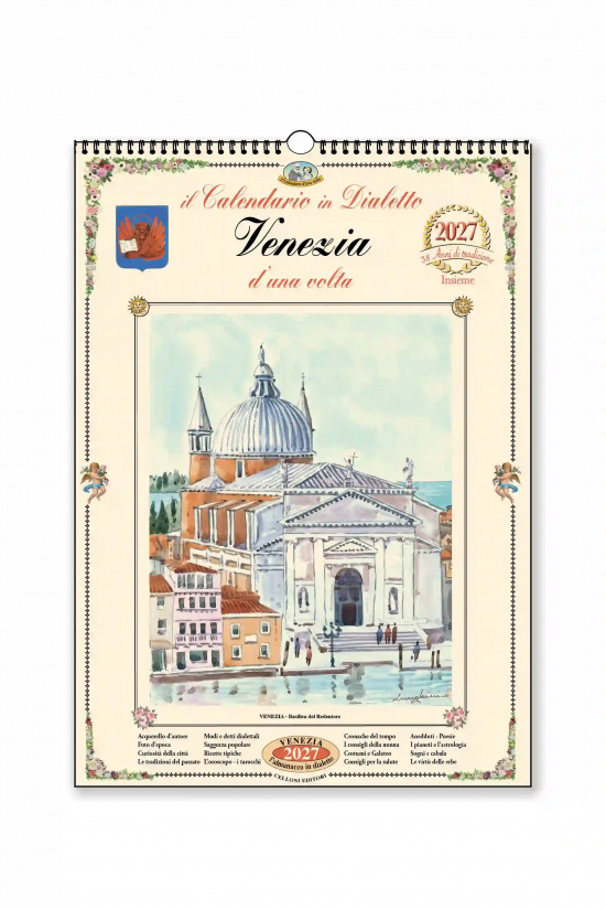 Calendario in dialetto Venezia 2027